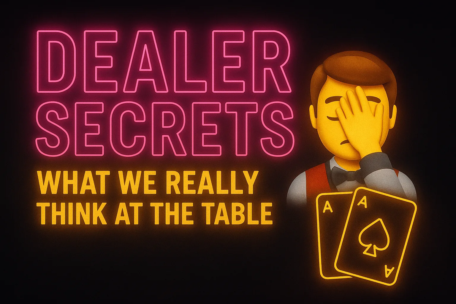 Dealer Secrets: What We Really Think at the Table