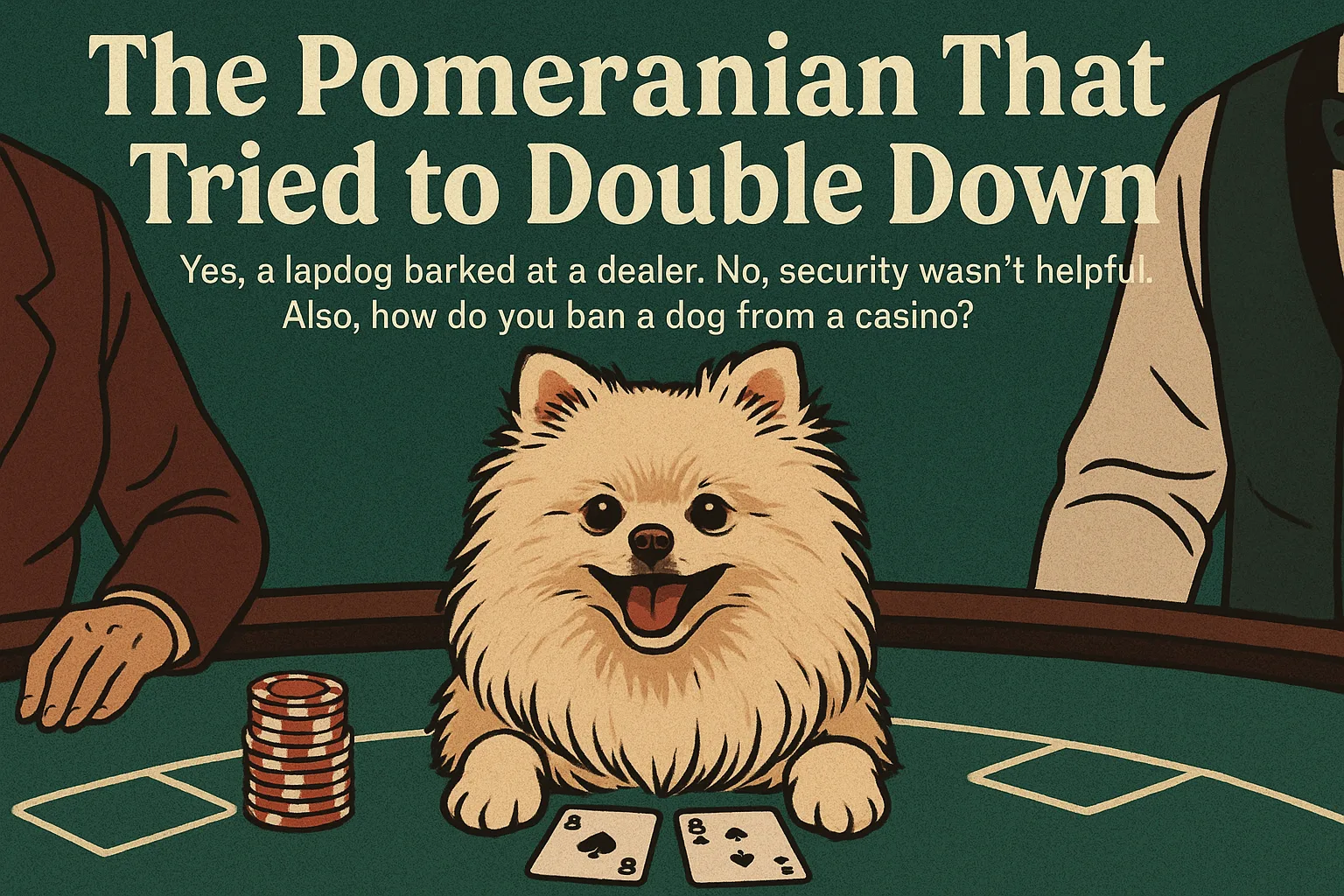 The Pomeranian That Tried to Double Down