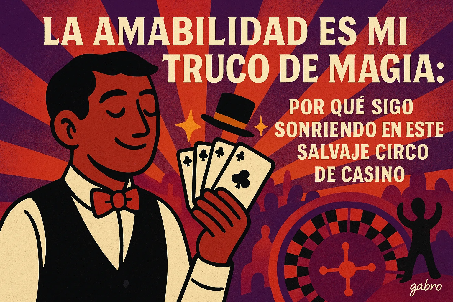 La Amabilidad Es Mi Truco de Magia: Por Qué Sigo Sonriendo en Este Salvaje Circo de Casino