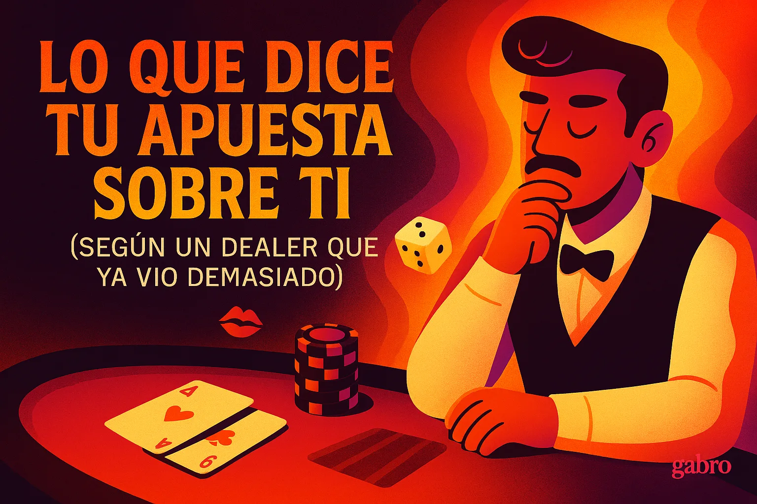 Lo que dice tu apuesta sobre ti (según un dealer que ya vio demasiado)