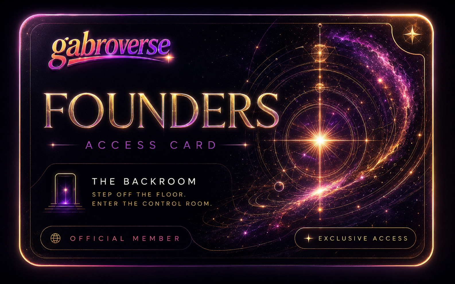 Founders Access Card