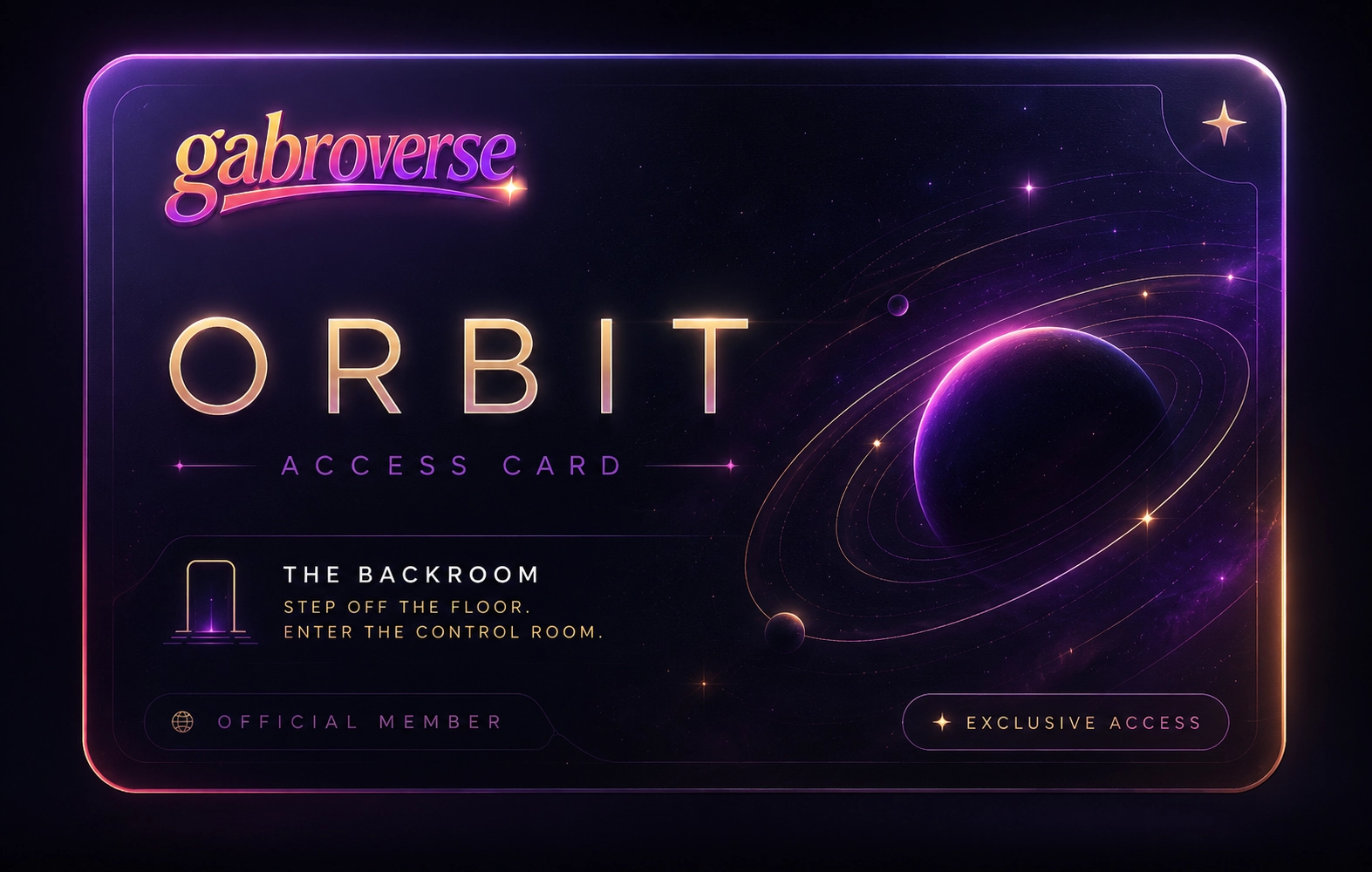 Orbit Access Card