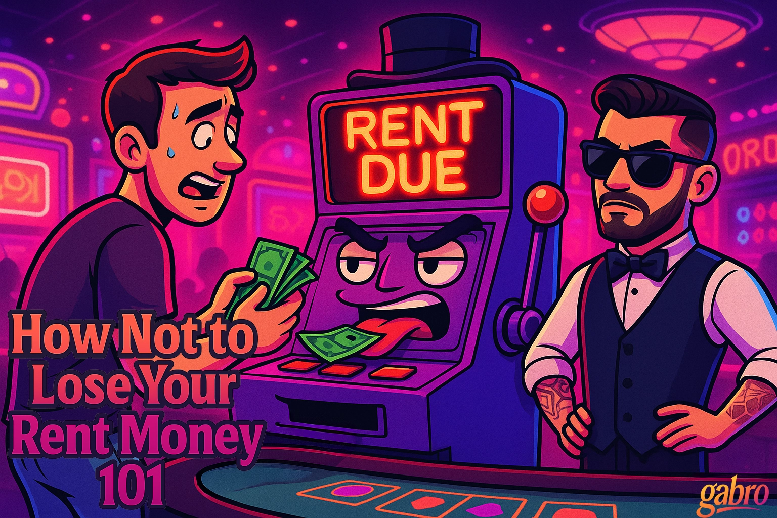How Not to Lose Your Rent Money 101