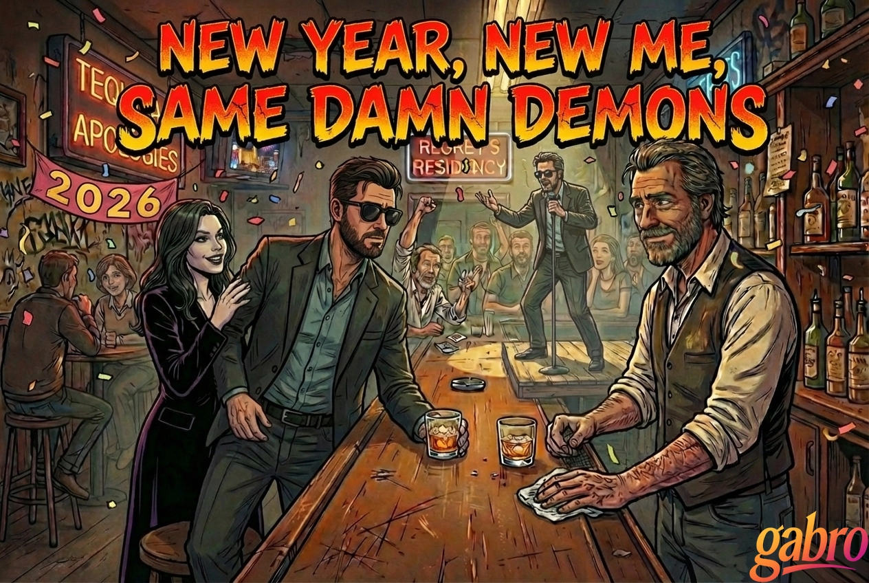 NEW YEAR, NEW ME, SAME DAMN DEMONS