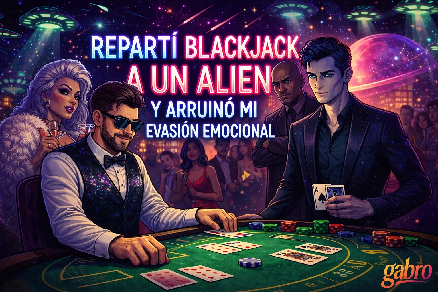 REPARTÍ BLACKJACK A UN ALIEN Y ME ARRUINÓ LA EVASIÓN EMOCIONAL