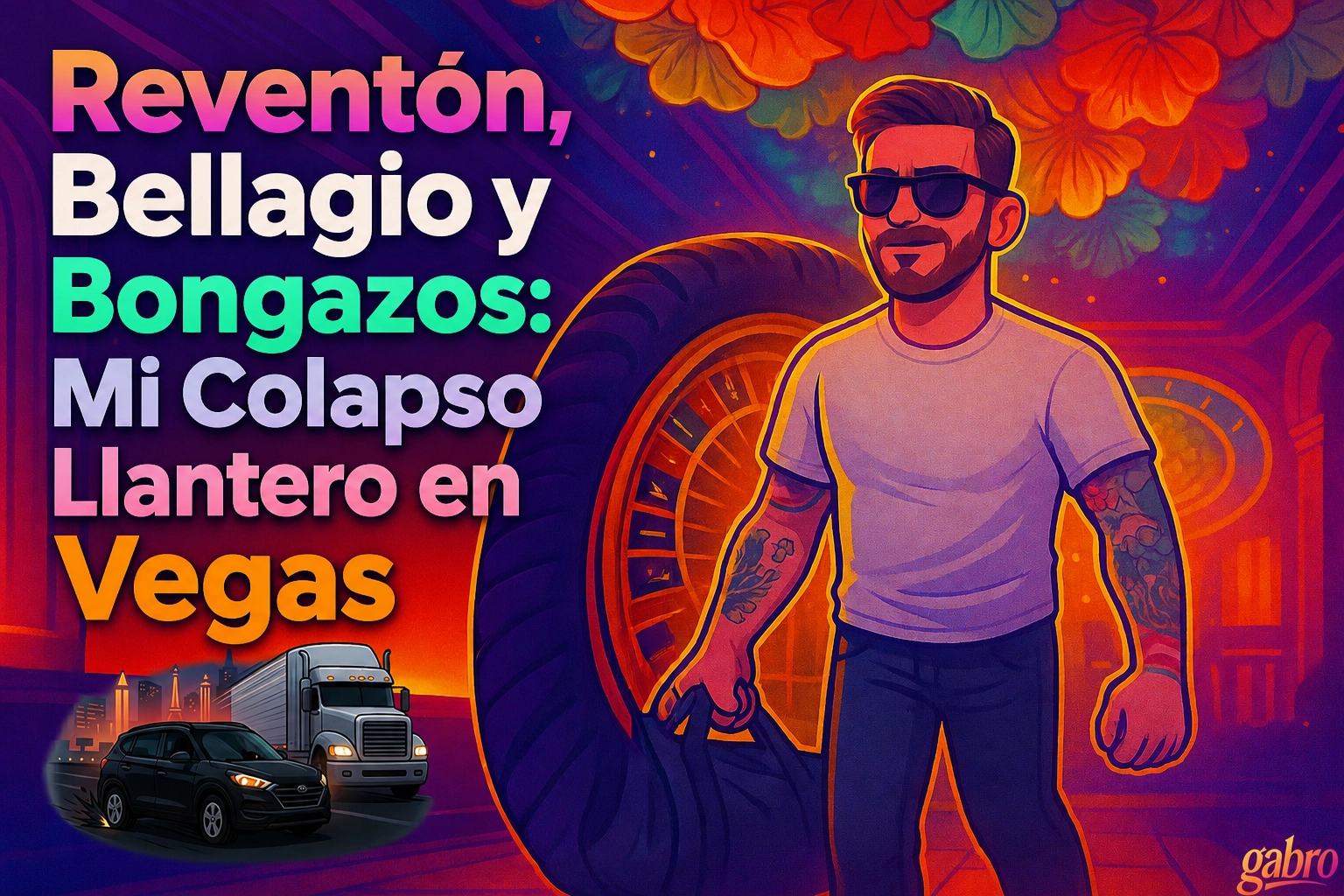 Reventón, Bellagio y Bongazos: Mi Colapso Llantero en Vegas