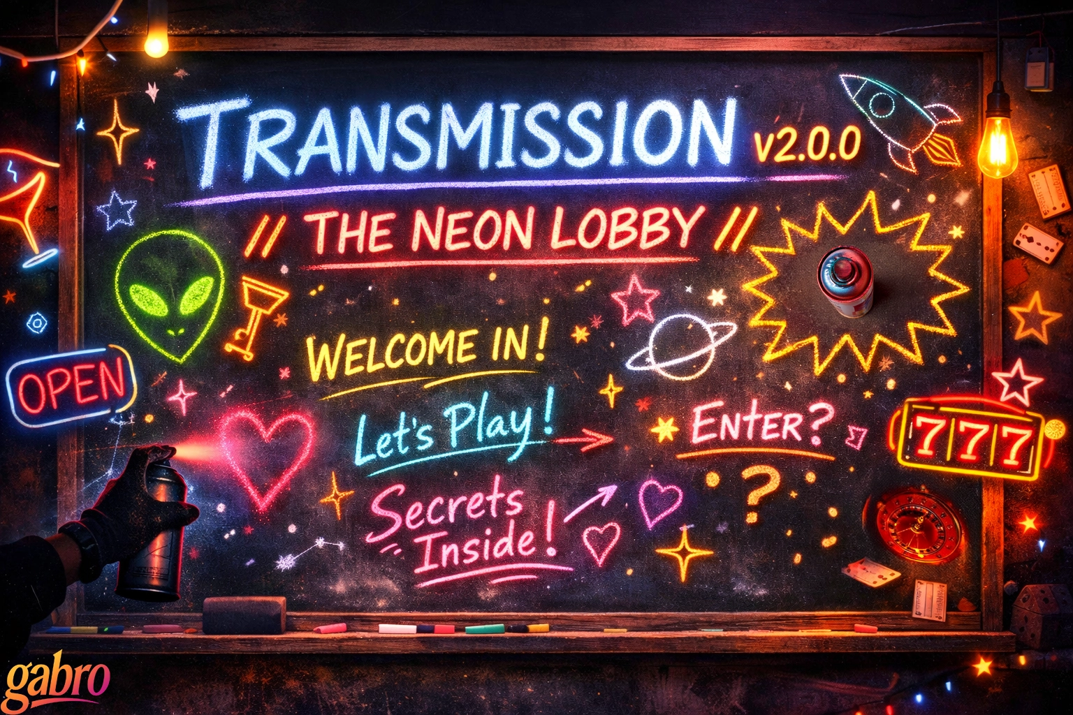 TRANSMISSION v2.0.0 // THE NEON LOBBY